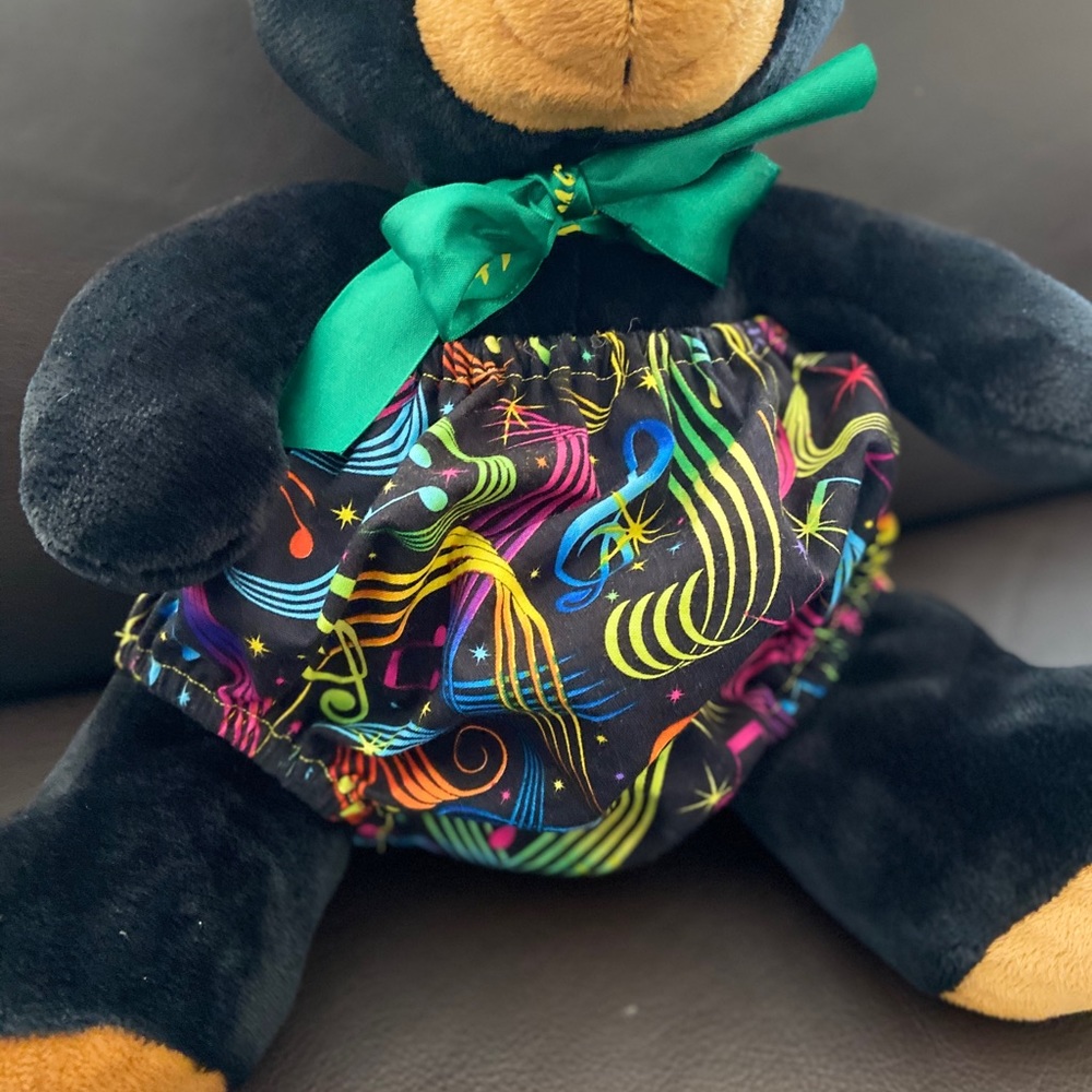 Custom Musical diaper cover